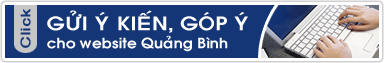 Nhan vao day de gui gop y cho Website Quang Binh