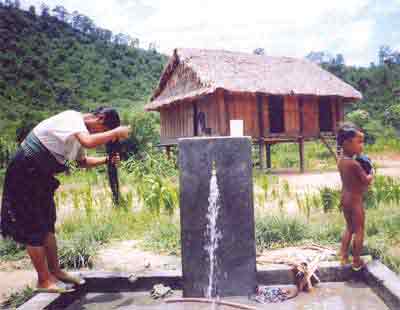 Nước sạch về bản
