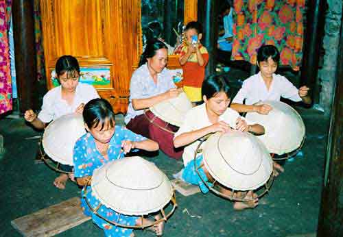 Chằm nón - Quảng Thuận (Quảng Trạch)