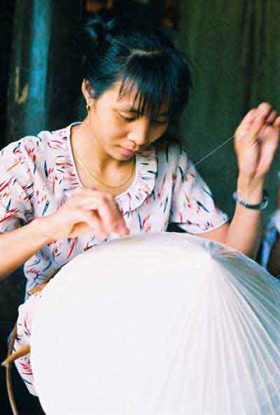 Chằm nón - Quảng Thuận (Quảng Trạch)