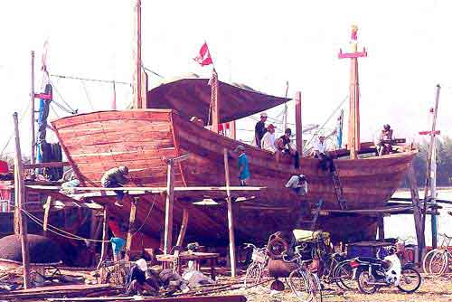 sản xuất, sửa chửa tàu thuyền - Cảnh Dương